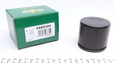 Поршень гальмівного супорту AUDI A6 11-18, Q5 08-16, A7 10-18; MERCEDES-BENZ C-Class W204 07-14, E-Class W212 09-16, E-Class W207 09-16, E-Class W213 16-; OPEL Astra J 10-15, Insignia 08-16, Zafira C 11-19, Cascada 13-19; CHEVROLET Malibu 12-15, Cama FRENKIT P605304
