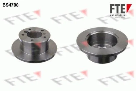 Диск тормозной FTE BS4700
