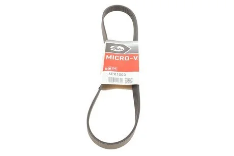 Поліклінові ремені Micro-V Gates 6PK1003