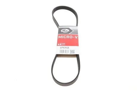 Ремінь поліклінової Gates 6PK948