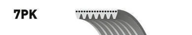 Ремень Gates 7PK2284 (фото 1)