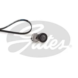 Комплект ременя генератора з натяжником Volvo 19 DI, 24D 06- Gates K015PK1123XS