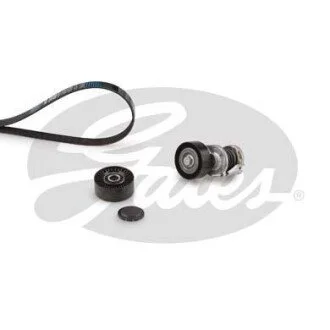 Комплект паска поліклинового (6PK1580+T38427+T36248) Audi A4 20TDI 08-/Skoda Octavia 16TDI 09- /VW Pas Gates K016PK1580XS
