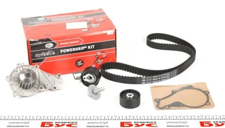 Ремінний комплект ГРМ з помпою Gates KP15656XS