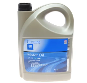 Олива моторна. General Motors 5W-30 dexos2 API API GM 93165557