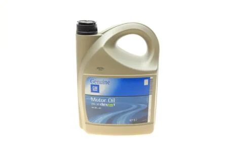 Олія моторна General Motors Dexos 1 Generation 2 5W-30 (5 л) GM 95599877