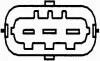 Датчик детонації OPEL ASTRA G 98-05, VECTRA C 02-08, Zafira B 05-12, ZAFIRA A 99-05, Vectra B 95-0 HELLA 6PG009108-551 (фото 2)