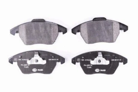 Гальмівні колодки комплект HELLA 8DB 355 011-811