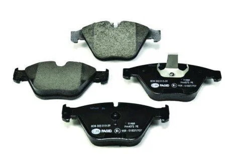 Колодки гальмівні дискові комплект; передн. HELLA 8DB 355 015-391