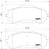 Фото 1 - гальмівні колодки дискові перед. Peugeot 308 II 1.2-2.0D 2013- HELLA 8DB 355 021-321 Гальмівні колодки дискові перед. Peugeot 308 II 1.2-2.0D 2013- HELLA 8DB 355 021-321 (фото 1)