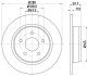 Гальмівний диск зад. Transit Connect/Kuga/C-max 10- 1.0-2.0 (PRO) HELLA 8DD355118-211 (фото 1)