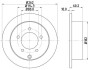 Гальмівний диск зад. Lancer 07- (PRO) HELLA 8DD355119-181 (фото 1)