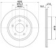 Тормозной диск Nissan X-Trail Renault Koleos II 04.14- HELLA 8DD 355 123-061 (фото 1)