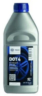 Тормозная жидкость DOT4 (1L) HELLA 8DF355360-021