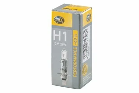 Автолампа Behr Hella H1 P14,5s 55 W прозрачная HELLA 8GH223498-211