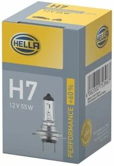 Автолампа Behr H7 PX26d 55 W прозора HELLA 8GH223498231