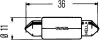 Автолампа Behr Standard C5W SV8,5 5 W прозрачная HELLA 8GM002092241 (фото 2)