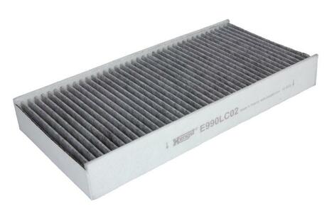 Фильтр салона угольный Peugeot 407 1.6/1.8/2.0/2.0 HDI 04- HENGST FILTER E990LC02 (фото 1)