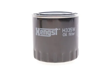 Фільтр масляний двигуна NISSAN NAVARA 3.0 DCI 10-, RENAULT MEGANE III 1.9 DCI 08- (HENGST) HENGST FILTER H335W