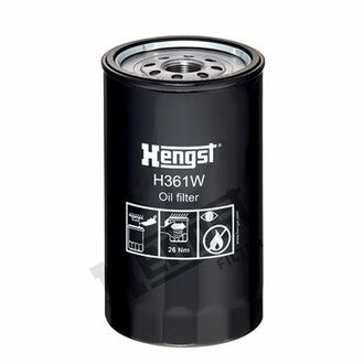 Фильтр масляный J.C.B.(Hengst) HENGST FILTER H361W