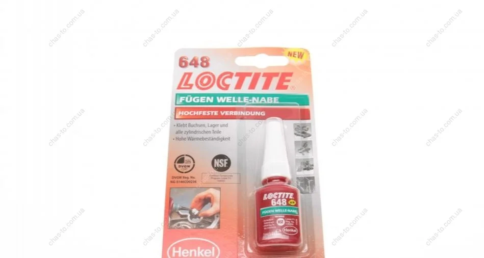 Локтайт 648 BC5ML DE Клей Henkel 1804041 (фото 1)