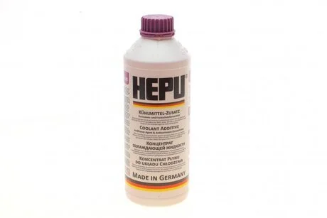 Антифриз G12+ VIOLET-PURPLE концентрат (Каністра 1,5л)) HEPU P999-G12PLUS