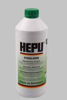 Антифриз 1. (концентрат, зеленый) HEPU P999-GRN / 1,5 L (фото 1)