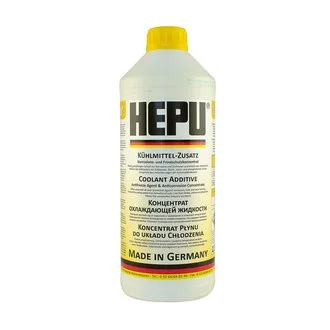 Антифриз G11 жовтий концентрат 1.5л HEPU P999-YLW