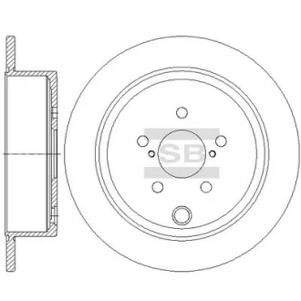 Гальмівний диск HQ Hi-Q (SANGSIN) SD4706