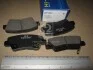 Колодка гальм. диск. HYUNDAI ACCENT, ELANTRA 11- KIA SOUL 1.6 09- задн. (SANGSIN) Hi-Q (SANGSIN) SP1401 (фото 2)