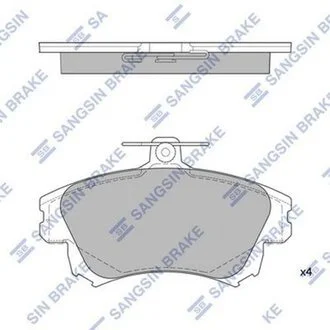 Колодки гальмові дискові передні Hi-Q (SANGSIN) SP1530