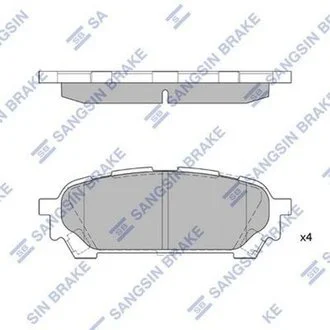 Тормозные колодки дисковые задние Hi-Q (SANGSIN) SP1532