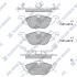 Колодки гальмівні передні Opel Astra G (-04) HI-Q Hi-Q (SANGSIN) SP1738 (фото 1)