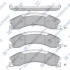 Колодки тормозные задние Nissan NV (12-) Hi-Q (SANGSIN) SP1763 (фото 1)