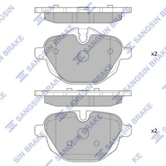 Комплект гальмівних колодок HQ Hi-Q (SANGSIN) SP2275