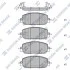 Комплект гальмівних колодок з 4 шт. дисків Hi-Q (SANGSIN) SP4176 (фото 1)