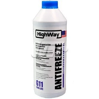 Антифриз-концентрат, G11 (синій), 1.5л HighWay 10026