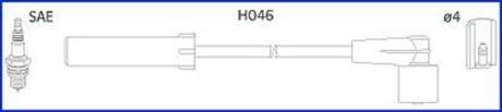 Комплект кабелів запалювання HITACHI 134979 (фото 1)