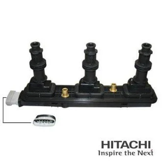 Котушка запалювання OPEL Vectra "2.6-3.2 H2503856 HITACHI 2503856