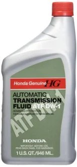 Олія трансмісійна синтетична "ATF DW-1", 1л HONDA 082009008