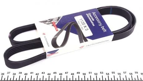 Ремінь генератора HUTCHINSON 1135 K 5