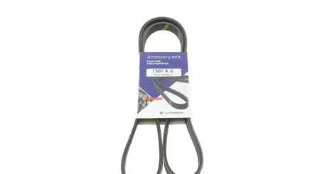 Ремінь генератора HUTCHINSON 1387 K 5