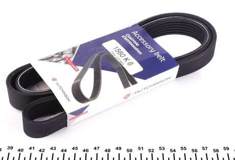 Ремінь генератора HUTCHINSON 1560 K 6