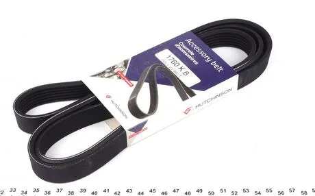 Ремінь генератора HUTCHINSON 1760 K 6