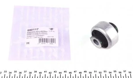 Сайлентблок важеля підвіски Opel Vivaro/Renault Trafic, Laguna (-07) 58mm HUTCHINSON 590117