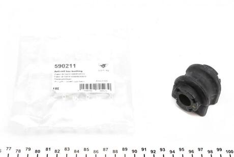 Втулка стабілізатора Renault Kangoo 19mm (08-) HUTCHINSON 590211 (фото 1)
