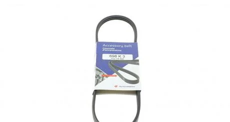 Ремінь поліклінової 3PK698 HUTCHINSON 698K3
