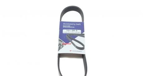 Ремінь генератора HUTCHINSON 701 SK 6