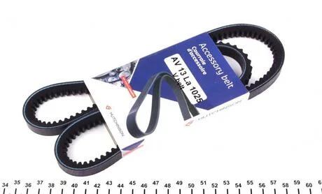 Ремінь генератора HUTCHINSON AV 13 La 1025