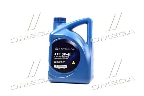 Масло АКПП ATF 4 л SP-III п/с Mobis Hyundai/Kia/Mobis 04500-00400
